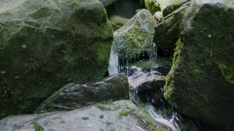 Splashing Stream Stock Footage 199380807