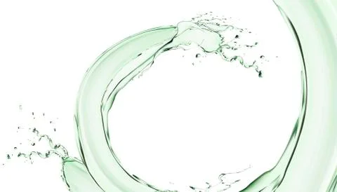 Splashing water elements Stock-Illustration