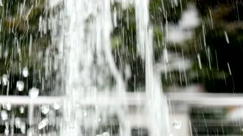 Splashing of water jet 库存影片 162590547
