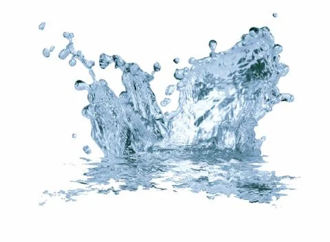 Splashing water Stock Photos