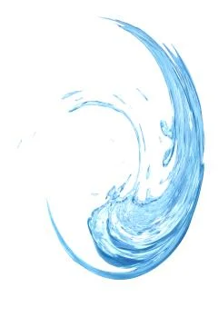 Splashing water Stock Photos