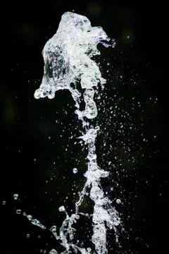 Splashing water Stock Photos