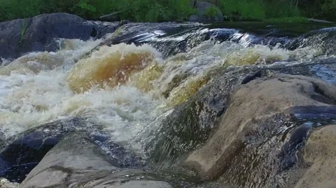 Splashing water in slow motion Stock Footage 68148950