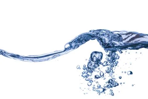 Splashing Water Waves Stock Photos