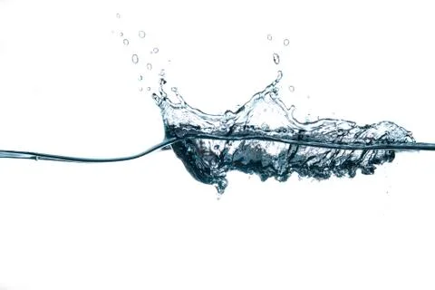Splashing Water Waves Stock Photos