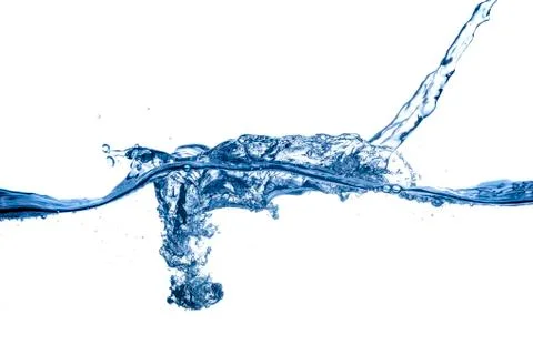 Splashing Water Waves Stock Photos