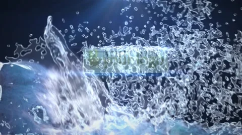 Splashing Wave Stock After Effects