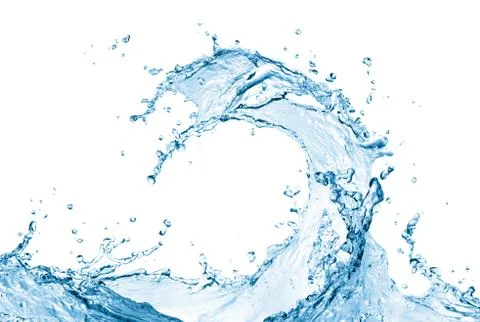 Splashing wave Stock Photos