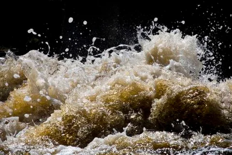 Splashing waves Stock Photos