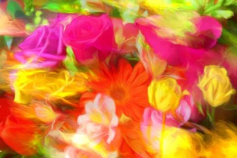 Splashs of Color Stock Photos