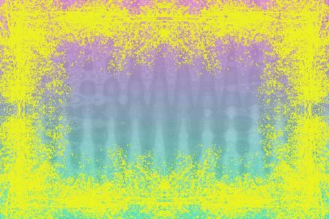 Splatter Border Stock Illustration