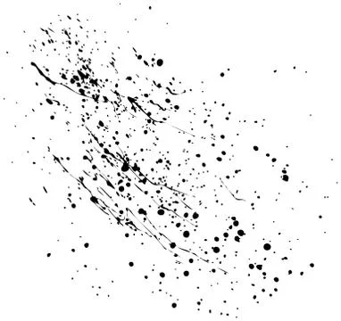 Splatter icon Stock Illustration