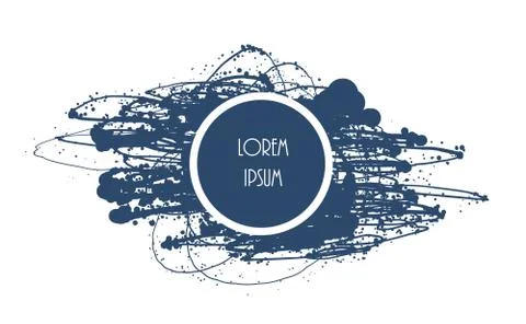 Splatter paint background Stock Illustration