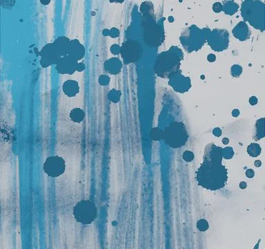 Splatter paint. Hand made texture. 2d illustration. Stock Illustration