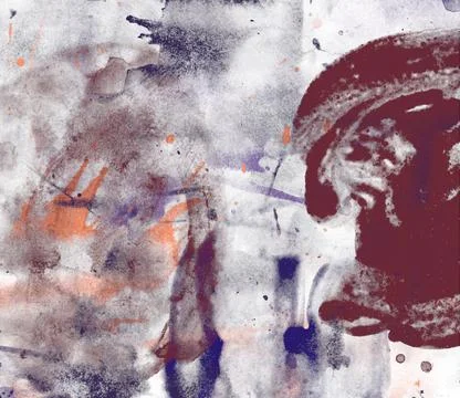 Splatter paint. Hand made texture. 2d illustration. Stock Illustration