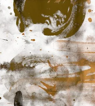 Splatter paint. Hand made texture. 2d illustration. Stock Illustration