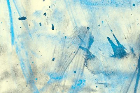 Splatter paint. Hand made texture. 2d illustration. Stock Illustration