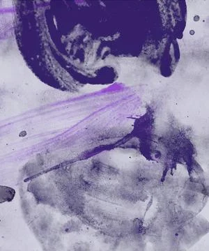 Splatter paint. Hand made texture. 2d illustration. Stock Illustration
