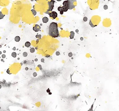 Splatter paint. Hand made texture. 2d illustration. Stock Illustration