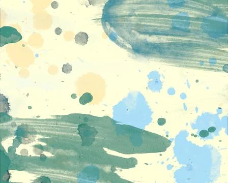 Splatter paint. Hand made texture. 2d illustration. Stock Illustration