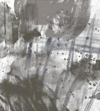 Splatter paint. Hand made texture. 2d illustration. Stock Illustration