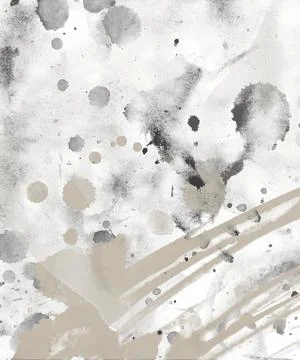 Splatter paint. Hand made texture. 2d illustration. Stock Illustration
