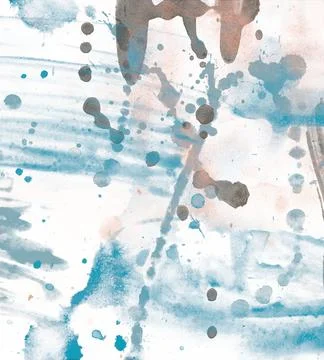 Splatter paint. Hand made texture. 2d illustration. Stock Illustration