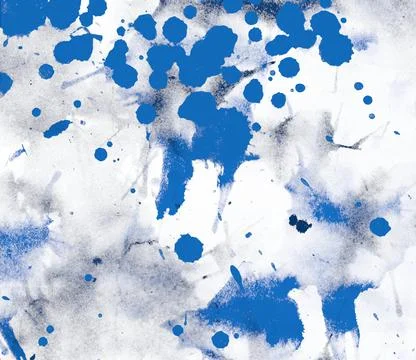 Splatter paint. Hand made texture. 2d illustration. Stock Illustration