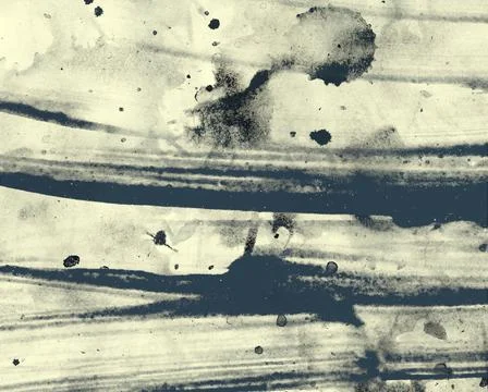Splatter paint. Hand made texture. 2d illustration. Stock Illustration