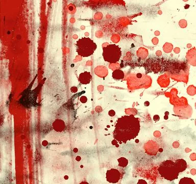 Splatter paint. Hand made texture. 2d illustration. Stock Illustration