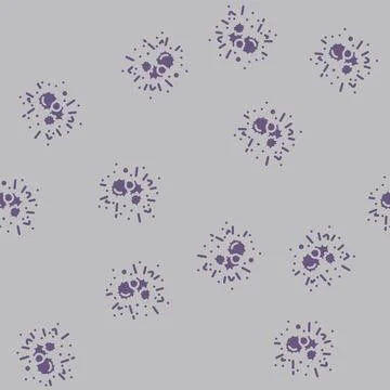 Splatter paintball game glyph vector seamless pattern 스톡 일러스트
