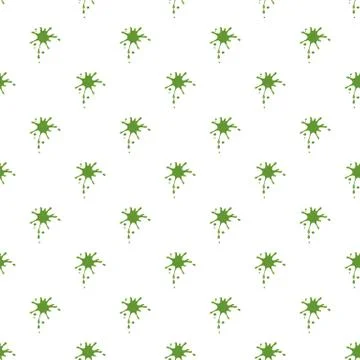 Splattered mucus isolated on white background Stock Illustration