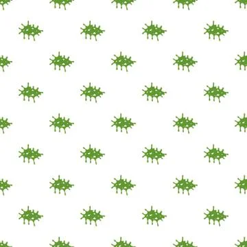 Splattered mucus isolated on white background Stock Illustration