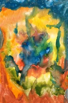Splatters, splinter, blotches, blots and blobs of paint Stock Illustration