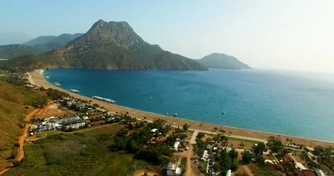 Splendid Location Aerial View Stock Footage 130598220