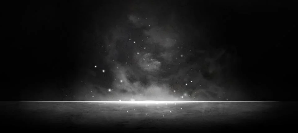 Splendid Smoke And Lighting Captivating Smokey with Dark Gray Colors Illustra Stock Illustration