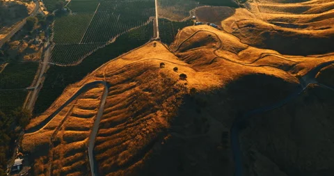 Splendid view of the rolled bare rocks neighboring Stock Footage 250437178