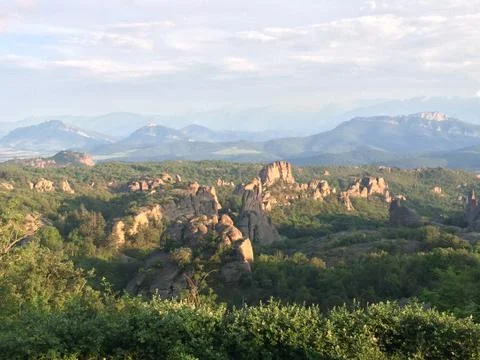 Splendide mountain view Stock Photos