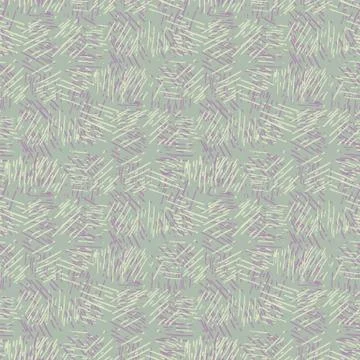 Spliced stripe geometric variegated background. Seamless pattern with woven dye Stock Illustration