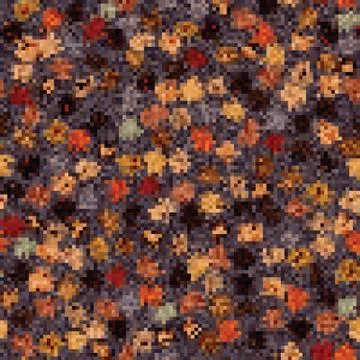 Spliced vector broken colorful pixel texture background. Variegated mottled Stock Illustration