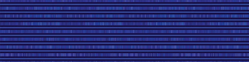 Spliced vector broken stripe border texture. Variegated mottled vertical line Stock Illustration