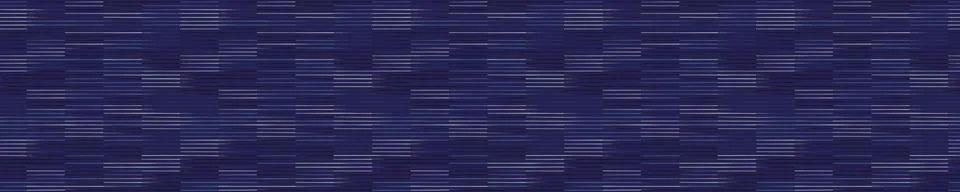 Spliced vector broken stripe border texture. Variegated mottled vertical line Stock Illustration