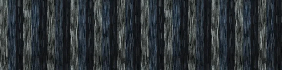 Spliced vector broken stripe border texture. Variegated mottled vertical line 스톡 일러스트