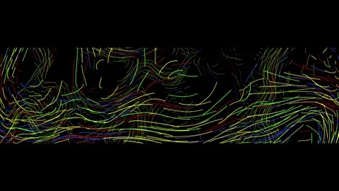 Spline Background Wide Long 4k Stock Footage 334868694