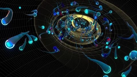 Spline Nod1vHD Stock Footage 122254763