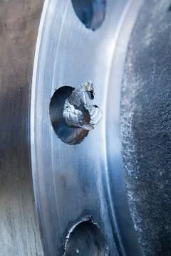 Splinter on whole edge Stock Photos