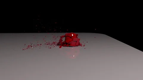 Splinters on the surface 库存影片 80184874