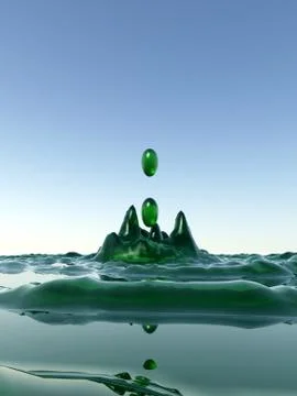 Splish Splash Stock Illustration