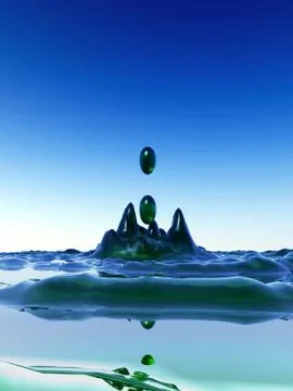 Splish Splash Stock Illustration