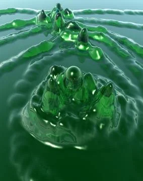 Splish Splash Stock Illustration